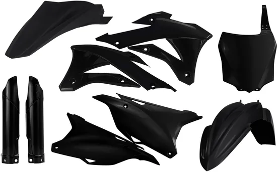 Acerbis Complete Plastic Fender Body Kit Black
