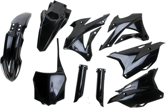 Acerbis Complete Plastic Fender Body Kit Black