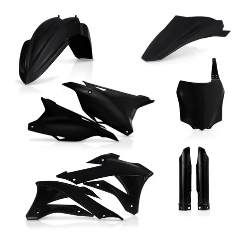 Acerbis Complete Plastic Fender Body Kit Black 2