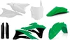 Acerbis Complete Plastic Fender Body Kit Green/Black/White