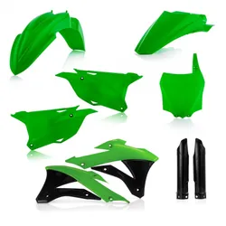 Acerbis Complete Plastic Fender Body Kit OE Green/Black