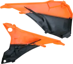 ACERBIS Air Box Cover Orange Black