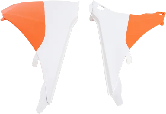 ACERBIS Air Box Cover White Orange