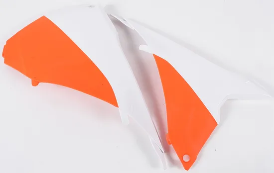 ACERBIS Air Box Cover White Orange