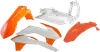 Acerbis Plastic Fender Body Kit Orange White 15 OE