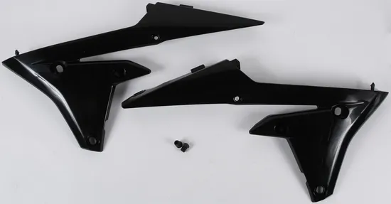 Acerbis Left Right Lower Radiator Shrouds Black