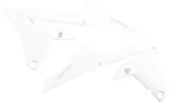 Acerbis Left Right Lower Radiator Shrouds White