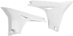 Acerbis Left Right Lower Radiator Shrouds White