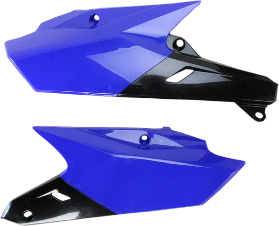 Acerbis Side Panel Number Plates Black Blue