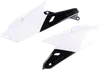 Acerbis Side Panel Number Plates White Black
