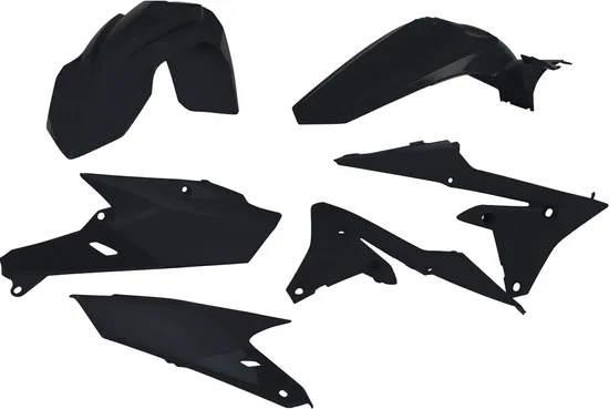 Acerbis Plastic Fender Body Kit Black