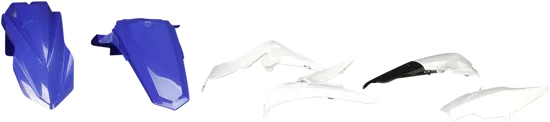 Acerbis Plastic Fender Body Kit Blue White Black