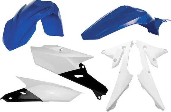 Acerbis Plastic Fender Body Kit Blue White Black