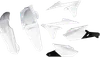 Acerbis Plastic Fender Body Kit White Black