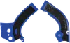 Acerbis X Grip Frame Guards Blue Black