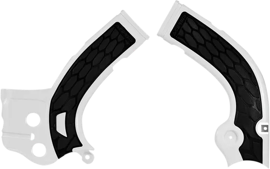 ACERBIS X Grip Frame Guards Silver Black
