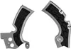 ACERBIS X Grip Frame Guards Silver Black