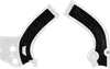 ACERBIS X Grip Frame Guards Silver Black