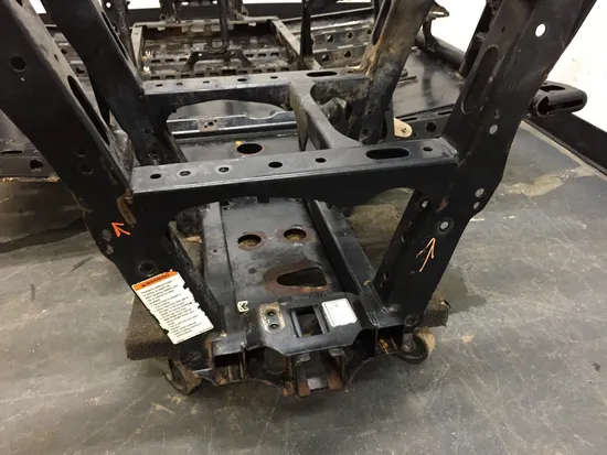 Frame Chassis EZ REG 2016 Yamaha Wolverine R-Spec YXE 700 4x4 FI EPS 2534A PARTS