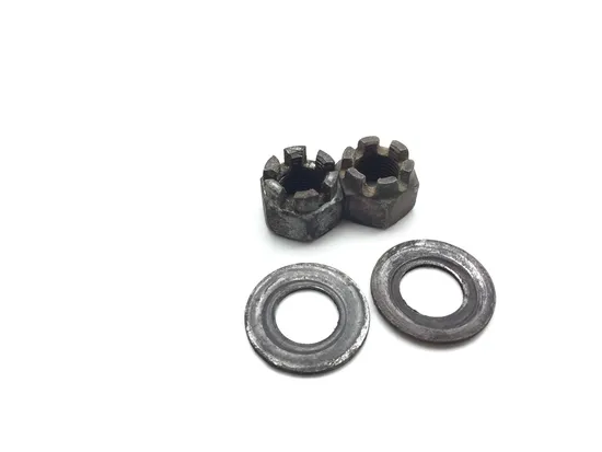 Front Wheel Hub Spindle Castle Nuts 2012 Polaris RZR XP 900 EFI 2523