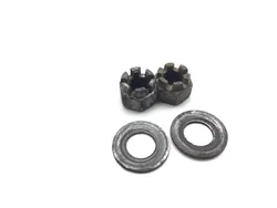 Front Wheel Hub Spindle Castle Nuts 2012 Polaris RZR XP 900 EFI 2523