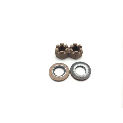 Front Wheel Hub Spindle Castle Nuts 2012 Polaris RZR XP 900 EFI 2539 3
