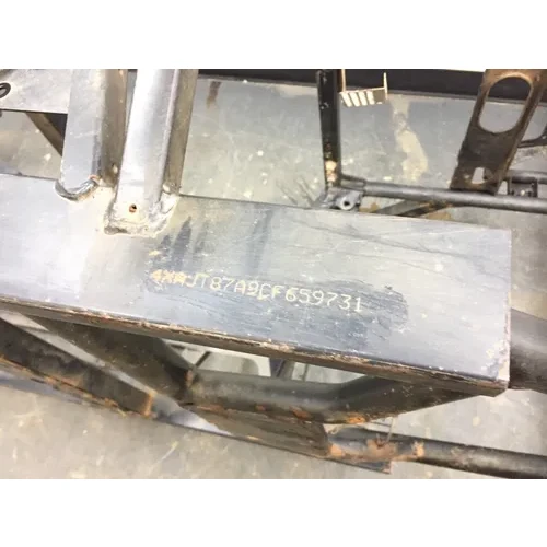 Frame Chassis CLN Ready To Go Polaris RZR XP 900 2012 2539A x 18