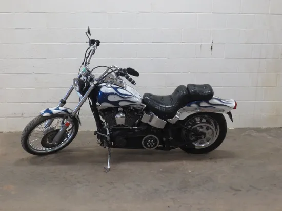 Main Frame Chassis CLN Ready To Go 2002 Harley Softail FXST Twin Cam 88 2524A x