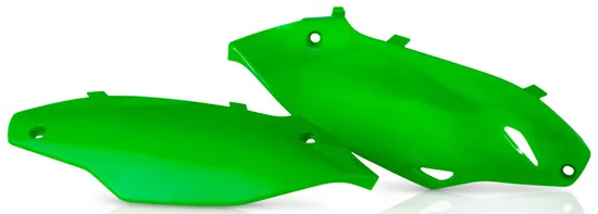 Acerbis Plastic Side Panels Flourescent Green