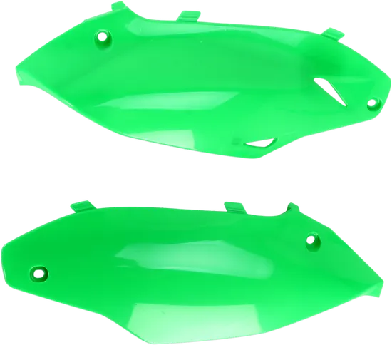 Acerbis Plastic Side Panels Flourescent Green