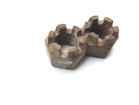 Rear Wheel Axle Hub Castle Nuts 2009 Polaris Ranger 500 4x4 EFI 2542