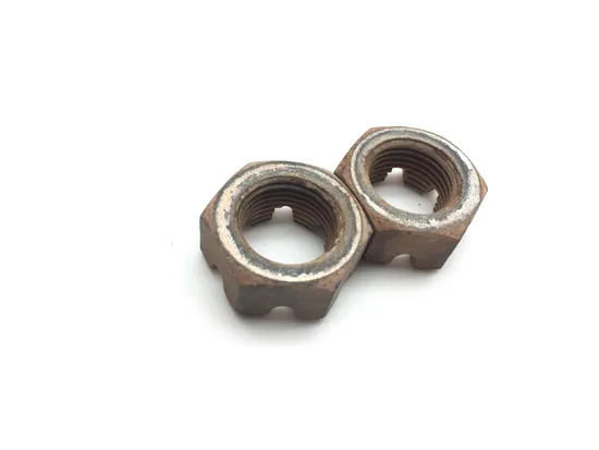 Front Wheel Hub Spindle Castle Nuts 2009 Polaris Ranger 500 4x4 EFI 2542