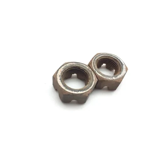 Front Wheel Hub Spindle Castle Nuts 2009 Polaris Ranger 500 4x4 EFI 2542 6