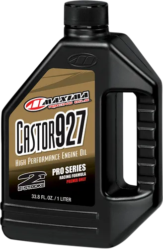 Maxima Castor 927 Pro Series 2T Racing Engine Motor Oil 1 Liter Quart