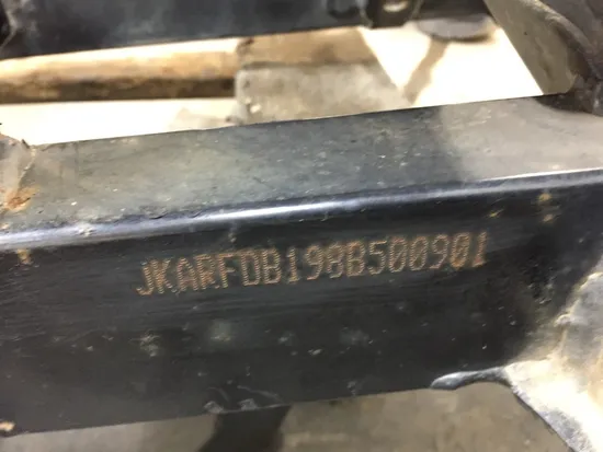 Frame Chassis CLN Ready To Go 2008 Kawasaki Teryx 750 KRF750B 4x4 2545