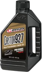 Maxima Castor 927 Pro Series 2T Racing Engine Motor Oil 16 fl oz