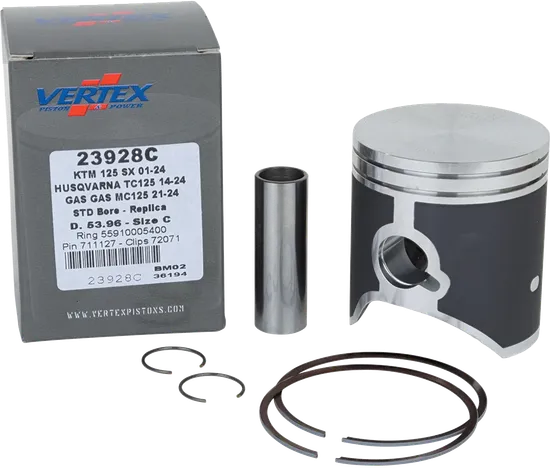 Vertex Cast Replica Piston Kit 53.96mm