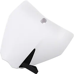 Acerbis White Front Number Plate