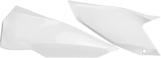 Acerbis Side Panel Number Plates White