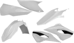 Acerbis Plastic Fender Body Kit White Black