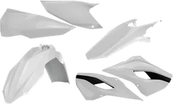 Acerbis Plastic Fender Body Kit White Black