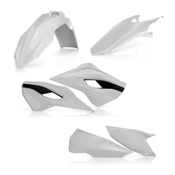 Acerbis Plastic Fender Body Kit White Black