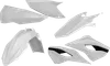 Acerbis Plastic Fender Body Kit White Black