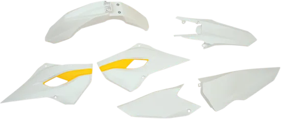 Acerbis Plastic Fender Body Kit OE White Yellow