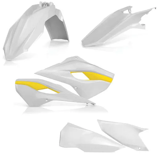 Acerbis Plastic Fender Body Kit OE White Yellow