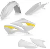 Acerbis Plastic Fender Body Kit OE White Yellow