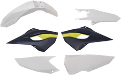 Acerbis Plastic Fender Body Kit White Blue Yellow