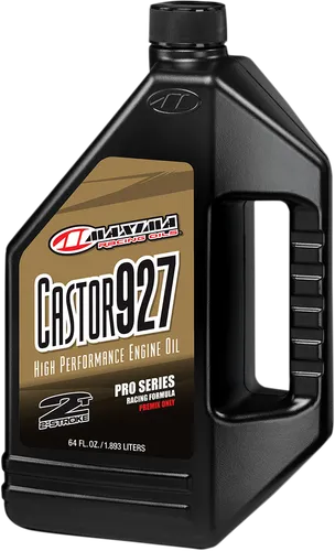 Maxima Castor 927 Pro Series 2T Racing Engine Motor Oil 64 fl oz 