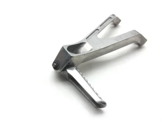 2009 Honda CBR 1000RR Repsol Right Rear Back Passenger Peg Bracket Side 2556A