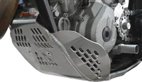 Enduro Vented Aluminum Skid Plate w Drainage Hole